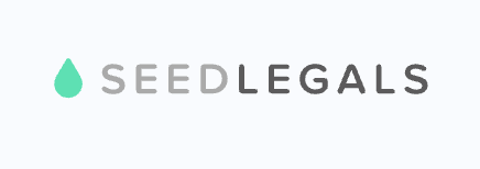 SeedLegals logo with a teal drop icon and gray and black text.