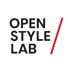 Open Style Lab logo with black text and a red slash